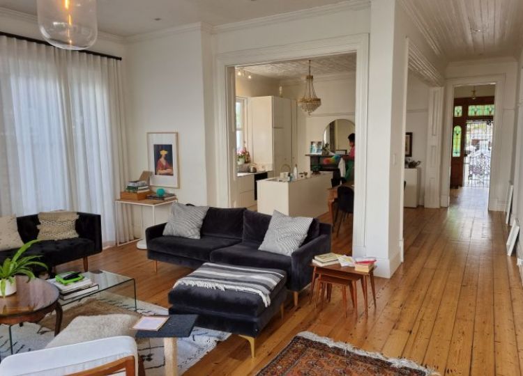 A complete home renovation transforming outdated interiors into a modern, cohesive living environment.